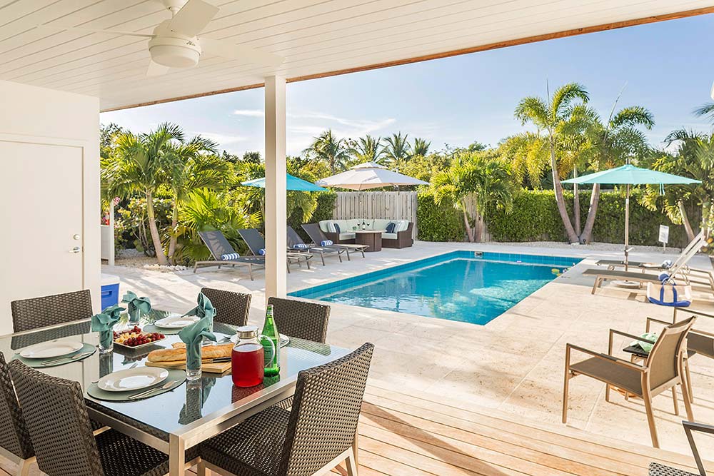Pool and Deck Grace Haven Villa- Turks and Caicos