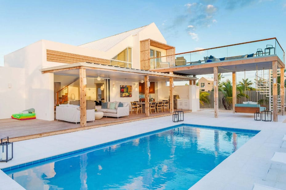 Luxury villa rentals, visit Turks and Caicos Grace Bay Beach
