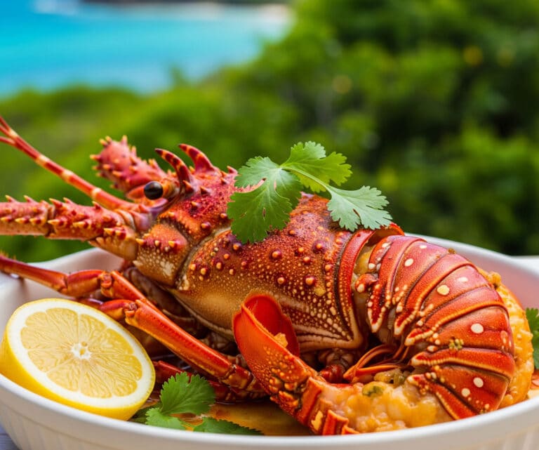 Caribbean Lobster, Sunset Beach Villas